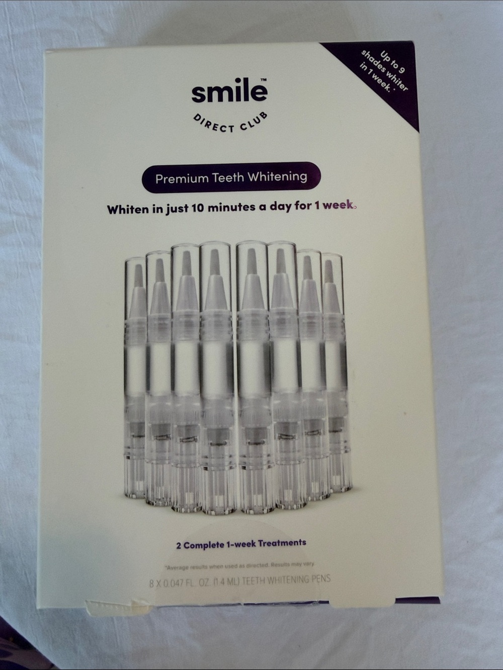 Premium Teeth Whitening Pens in White